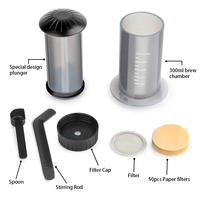 I Cafilas presse française cafetière goût Barista outils brassage cafetière Kit Air presse goutte à goutte cafetière Portable Coff