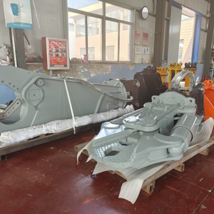 PC300 खुदाई का इस्तेमाल किया मजबूत विध्वंस कैंची, स्क्रैप कटर के लिए PC270 खुदाई