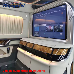 Tam Araç İç Dekorasyonu Lüks Araba Koltukları Tavan Lambası Perdeleri Bölme Vito Sprinter W447 Hiace Mpv Van için - Product Image 6
