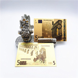 Billete Conmemorativo de 500 Euros y 200 Euros con Lámina de Oro, para Colección o Regalo - Product Image 3