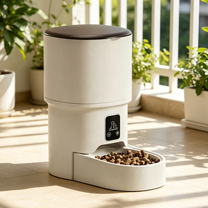 Best Seller Pet Food Dispenser Comedero Automático Smart Pet <b>Feeder</b> Automatic Pet <b>Feeder</b> - Product Image 1