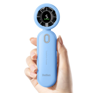 Biểu Tượng Tùy Chỉnh 2000MAh 4000MAh Turbo Cầm Tay Mini Fan Xách Tay Có Thể Gập Lại Nhựa Fan Đối Với Ngoài Trời Sử Dụng Pin Nguồn Điện Tiếng Anh - Product Image 2