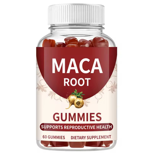 Gummies de Maca en marque blanche OEM, Complément alimentaire pour la santé reproductive, l'énergie et la vitalité - Product Image 1