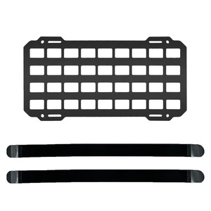 Organizador Táctico para Visera Solar, Placa Molle de Aluminio, 12+ Compartimentos, Tablero de Almacenamiento Interior para Auto - Product Image 5
