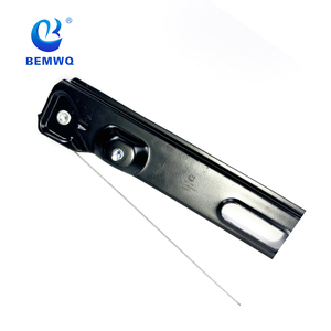 BEMWQ Sistema de cuerpo negro de acero Regulador de vidrio de ventana Elevador de ventana trasera para <span class=keywords><strong>BMW</strong></span> <span class=keywords><strong>E90</strong></span> 51357140590 - Product Image 2