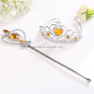 La principessa si veste le bacchette da principessa e le corone per il Set di forniture per feste da principessa delle bambine - Product Image 6