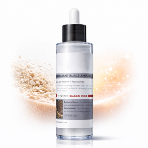 Crema Exfoliante con Niacinamida y Agua de Salvado de Arroz DR, Vegana, Marca Privada, Aclara la Piel, Solución Suave para Exfoliar el Rostro, Para Todo Tipo de Piel - Product Image 3