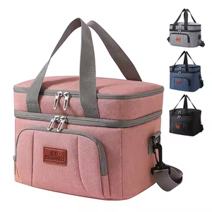 Mkw9012 नए डिजाइनर आउटडोर कूलर बैग पतला चिकन एल्यूमीनियम पन्नी इन्सुलेशन बैग पिंकनिक्स शिविर ऑक्सबैफोर्ड ताजा-कीपिंग फूड लंच बैग - Product Image 1