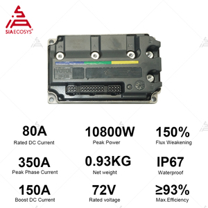 Contrôleur de moteur de vélo électrique SIAECOSYS 150A 2000W, haute vitesse, SV120 Votol Em 100 - Product Image 4
