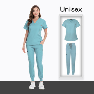 Tenues médicales pour femmes et hommes, ensembles de blouses médicales, haut et pantalon, ensembles de blouses médicales pour médecins - Product Image 2