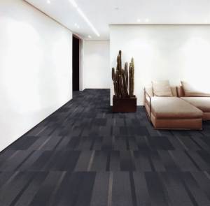 Carreaux de tapis décoratifs de bureau commercial de qualité Tuile de tapis psychédélique de maison de mode populaire pour le sol - Product Image 4