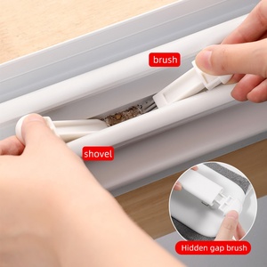 Multi-functional Household <b>Windows</b> and Doors <b>Window</b> <b>Cleaning</b> Tool Slot <b>Cleaning</b> <b>Brush</b> With Portable Handle - Product Image 4