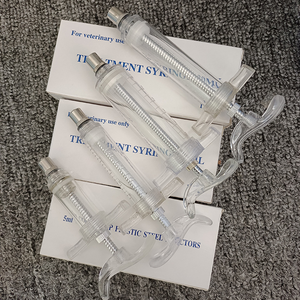 Spritze für veterinär medizinische Zwecke Transparente Tiers chwein impfs pritze Verschiedene Größen von Haustier vogel fütterung spritzen - Product Image 3