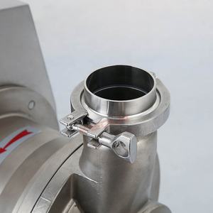 Pompe CIP auto-amorçante sanitaire en acier inoxydable Pompe <span class=keywords><strong>de</strong></span> retour CIP Anneau liquide Véritables pompes auto-amorçantes - Product Image 5