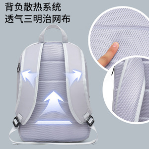 Promotional Backpack Lightweight Breathable <b>Laptop</b> <b>Sleeve</b> 20-35L Solid Color Travel Wear Resistant - Product Image 3