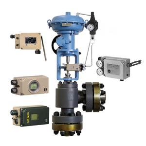 Posicionador de Válvula Samson 3730-31000 3730-5 con Válvula de Control Fisher Easy-e EZ y Válvula Solenoide ASCO EF8210G094 en Stock - Product Image 1