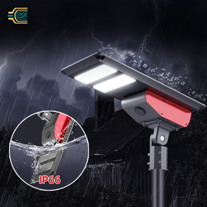 Mistei Venta al por Mayor Modelo Privado Ce Fcc Rohs 60W 4G Sensor Exterior Impermeable Ip67 8000Lm Farolas Solares - Product Image 5