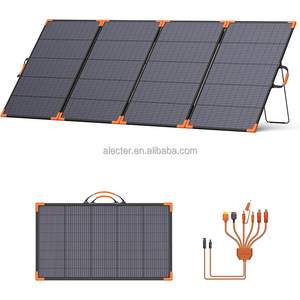 Panel Solar Portátil Bifacial Monocristalino de 400W de Alta Eficiencia, Certificado TUV, Tipo N, IP68, Resistente al Agua, Plegable - Product Image 1