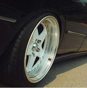 FLROCKY 15X8 4X100 4X114.3 Roue Jantes en alliage à vaisselle profonde de <span class=keywords><strong>15</strong></span> <span class=keywords><strong>pouces</strong></span> pour <span class=keywords><strong>POLO</strong></span> PASSAT CIVIC JERRY - Product Image 2