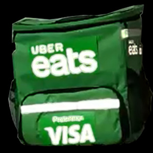 Sac de livraison de repas, sac à dos isotherme publicitaire, autocollant pour sac de livraison de pizza avec effet de logo lumineux. - Product Image 1