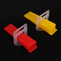 Accessoires de nivellement de carreaux, cales de nivellement en plastique, système de nivellement de carreaux, Clips, entretoises de carreaux et Kit de nivellement pour l'installation