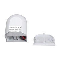 Interrupteur à détecteur de mouvement PIR réglable AC110-240V, IP44, étanche pour l'extérieur, interrupteur à détecteur de mouvement infrarouge PIR
