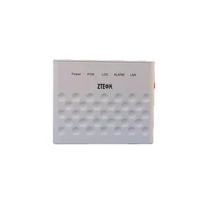 שני-יד ZTE ZXHN F401 טל FE EPON ONU סיבים אופטי מודם עם אנגלית גרסה תוצרת סין