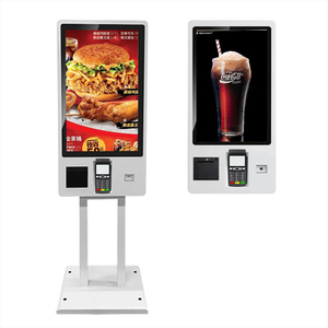 Soporte de terminal POS de 21,5 pulgadas, soporte de suelo/montaje en pared <span class=keywords><strong>McDonald</strong></span> Kfc, quioscos para pedidos de alimentos, quiosco de pago de autoservicio, restaurante occidental - Product Image 6