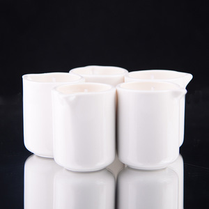 Ceramic Cup Scented <b>Candles</b> Soy Wax Cylinder Shape Home Decoration 1 <b>Wick</b> Machine Made - Product Image 3