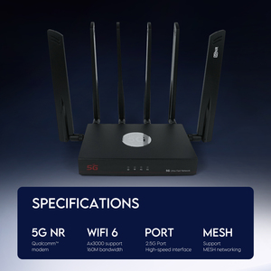 EDUP N9572เราเตอร์เครือข่าย Wifi6 AX3000 5g พร้อมช่องใส่ซิมการ์ด Dual Band WiFi 6เราเตอร์อัจฉริยะเทอร์มินัลข้อมูลไร้สาย CPE - Product Image 4