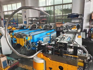 DW63CNC 4A2SV 4 Axis Servo Motor Power <strong>Automatic</strong> <strong>Pipe</strong> Tube Bending Machine for Furniture Chair Desk Making - Product Image 3