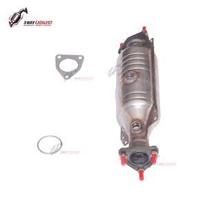Ventas directas <span class=keywords><strong>de</strong></span> fábrica Escape OEM ODM Convertidor catalítico Silenciador Catalítico <span class=keywords><strong>de</strong></span> tres vías para Old Honda 3,0 Dual Oxygen - Product Image 4
