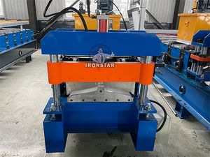 Machine de formage de rouleaux pour toiture à <span class=keywords><strong>demi</strong></span>-couche, machine de fabrication de tuiles de toit, matériaux de construction - Product Image 3