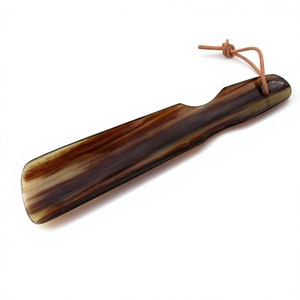 Chausse-pied sculpté à la main, véritable, étanche, moderne, élégant, imitation antique, en matériaux organiques, objet d'art de collection, pour mariage - Product Image 2