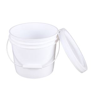 Promotion Innopack rond 16L seau de stockage de seau de peinture en plastique avec couvercle épaisseur de paroi de 2mm couleur et logo personnalisables - Product Image 1