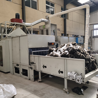 Mélangeur de balles de tissu textile Machine de déchiquetage de tissu Déchets de fil de laine de polyester Vieux tissu Mélangeur de fibres de recyclage de coton