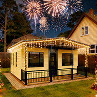 Maison conteneur extensible de luxe FLKT avec balcon, maisons modulaires préfabriquées à 2 chambres, mini-maison pliable pour l'Australie