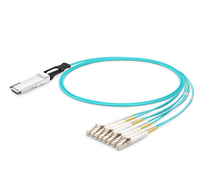 Cable Óptico Activo (AOC) OM3 de 40G QSFP+ a 4x Dual LC (8LC), Modelo QSFP-4LC-AOC para Redes de Operadores
