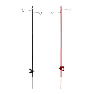 Poste de Lámpara Plegable Portátil para Exteriores, de Aleación de Aluminio, con Soporte de Mesa e Inserto para el Suelo, para Iluminación de Camping - Product Image 5