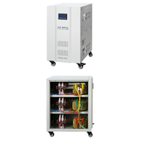 Stabilisateur de tension intelligent triphasé 10KVA-150KVA, stabilisateur de puissance automatique AC 90KVA 120KVA 150KVA, régulateur de tension intelligent