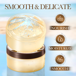 SADOER Gel Apaisant Nourrissant à l'Huile de Coco 300g – Lait Hydratant Visage Haute Efficacité – Produits de Soin pour la Peau du Visage - Product Image 2