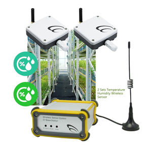 2 juegos de transmisores inalámbricos de temperatura, sensor de humedad, sonda impermeable, monitorización en tiempo real de alta temperatura con Modbus - Product Image 1
