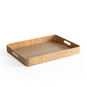 Set di 3 Vassoi in Legno di Faggio Naturale di Alta Qualità per Tazze da Tè e Caffè - Product Image 4