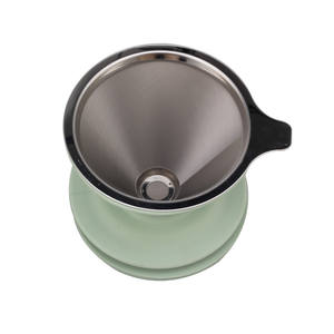 Cône à café à verser 2 en 1, tasse à verser réutilisable - Product Image 4