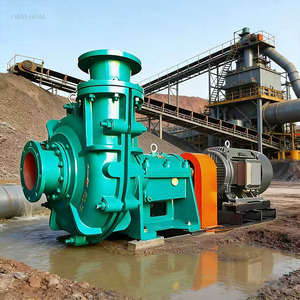 Pompe centrifuge horizontale ZJ personnalisée - Haute aspiration, grand débit OEM pour centrale de lavage de charbon et sable minéral - Product Image 1