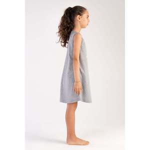 ชุดเดรสลำลองสำหรับเด็กผู้หญิง กระโปรงทรงโอวัลสายหนา มีไซส์ 9-10 และ 15-16 - Product Image 2