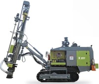 Plateforme de forage diesel intégrée et efficace avec diamètre de 90-115 mm et profondeur maximale de 21 m, conception portable