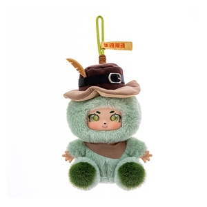 Peluche douce à face en vinyle Peluche personnalisée Couette de bébé Cadeau d'anniversaire <span class=keywords><strong>Loup</strong></span>-<span class=keywords><strong>garou</strong></span> Scène de mort Tissu en coton - Product Image 4