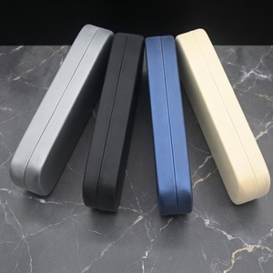 Portable Durable Reusable PU Pencil Case Metal Lid Custom Logo <b>Multiple</b> <b>Colors</b> Injection <b>Pen</b> Storage Travel Carry Case - Product Image 6