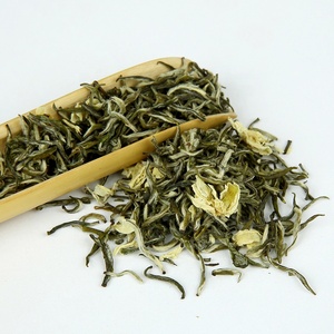 <span class=keywords><strong>Té</strong></span> Saludable Mezclado a Granel de 250g, Hojas Sueltas de Montaña de Alta Altitud de Sichuan <span class=keywords><strong>Té</strong></span> <span class=keywords><strong>Verde</strong></span> Tostado <span class=keywords><strong>con</strong></span> Aroma a <span class=keywords><strong>Jazmín</strong></span> Qingcheng Piaoxue - Product Image 1
